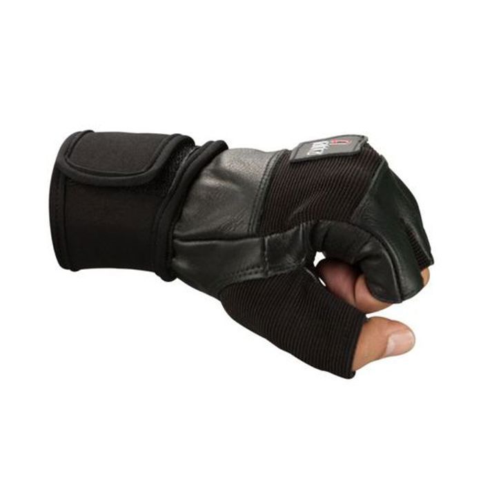 Gants de Musculation - PAKKA - Rouge - Cuir et Daim - Ventilation Optimale - Usage Intensif