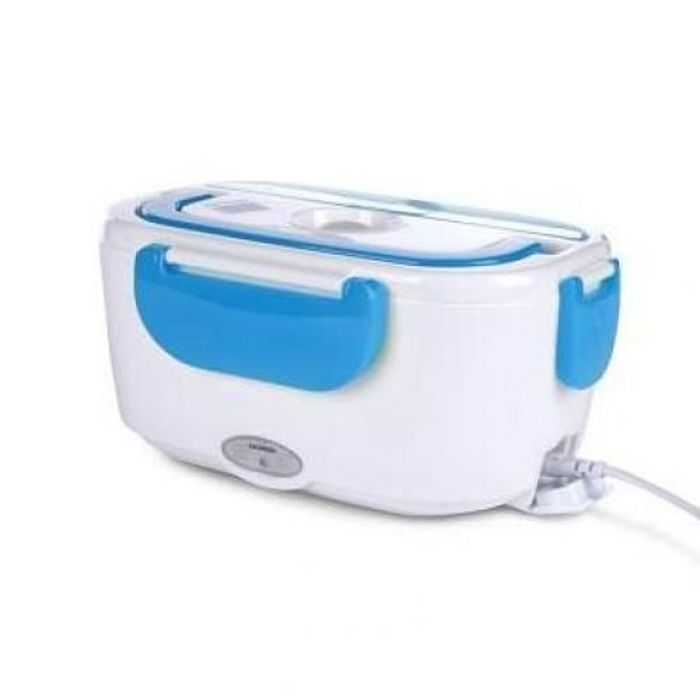 Lunch Box Électrique acier Boîtes-repas inoxydable amovible 220V 40W Bleu