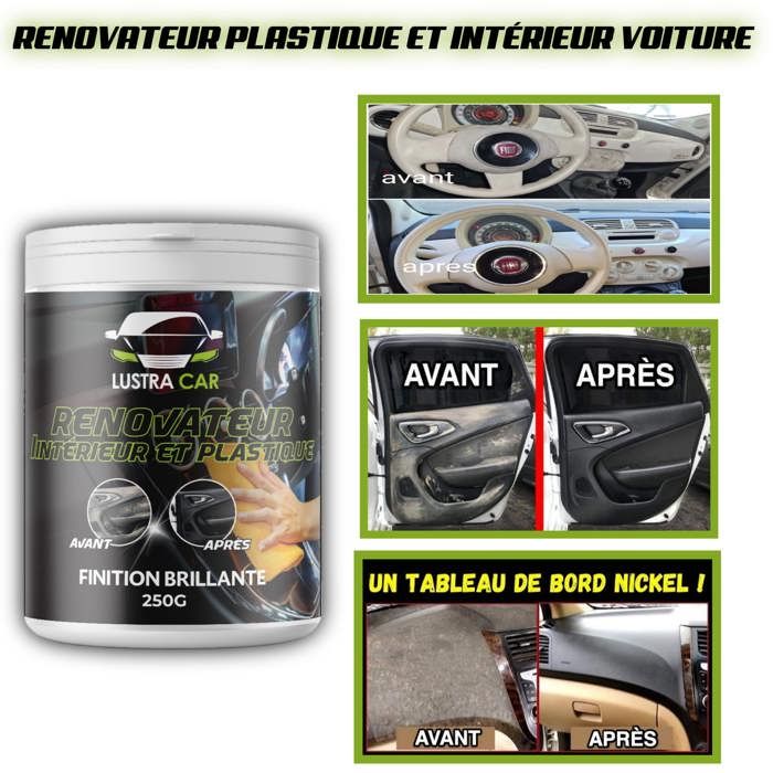 rénovateur et nettoyant intérieur et plastique de voiture