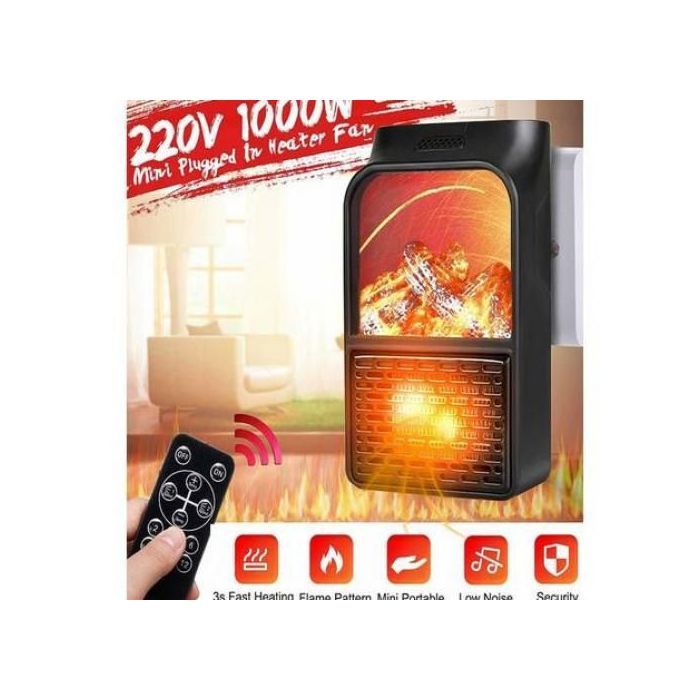 Flame Heater - Chauffage Mini - Chauffement Rapide & Facile