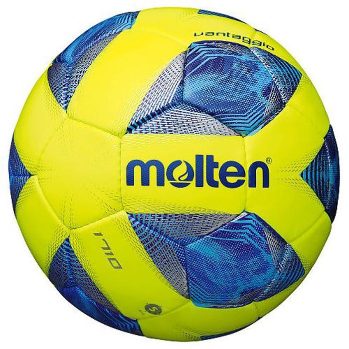 Ballon de football - Vantaggio - F5A1710 - Cousu à la main - Polyuréthane - Jaune
