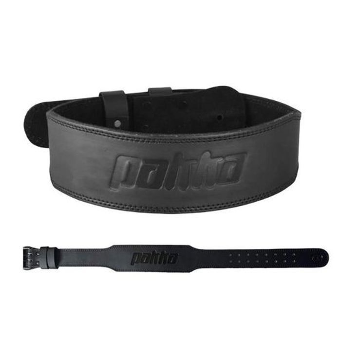 Ceinture lombaire de musculation en cuir haute qualité matt "L"