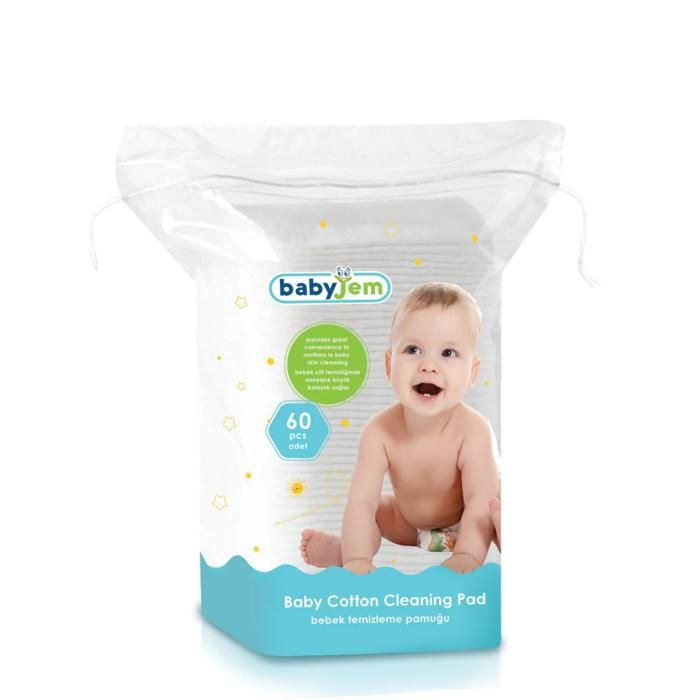 Babyjem 461- Cotton Carré 60pcs
