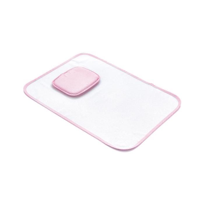 Babyjem 023- Matelas à langer Multi-usage Blanc Rose