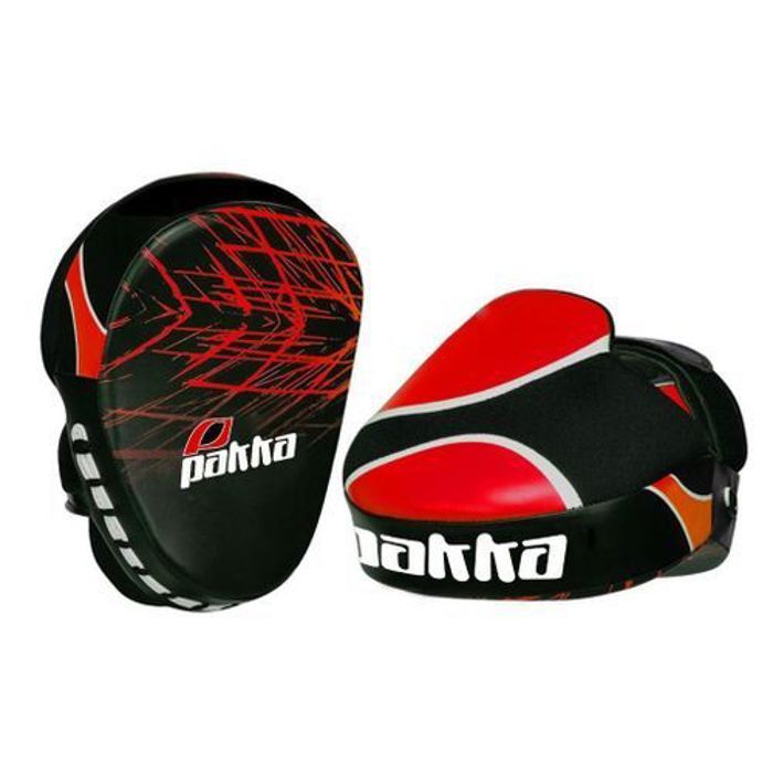 patte d'ours ,focus mitts,Les paos Boxe Anglaise, Kick-Boxing, Muay-Thai rouge