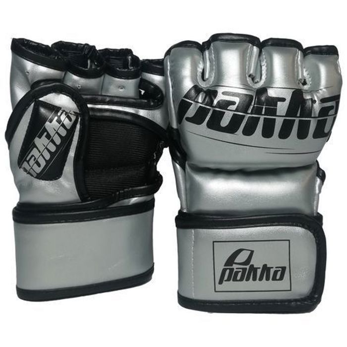 Demi doigt MMA gants pour hommes - Gris