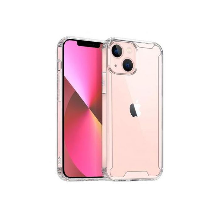 Coque premium avec coins renforcés pour Apple iPhone 15 Plus transparente