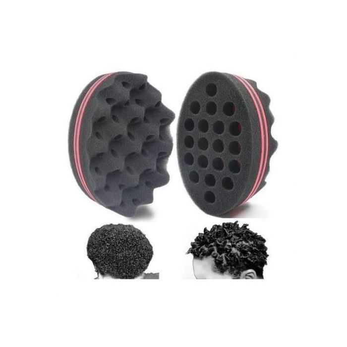 Brosse à cheveux éponge coiffeur pour cheveux bouclés ,Usage professionnel