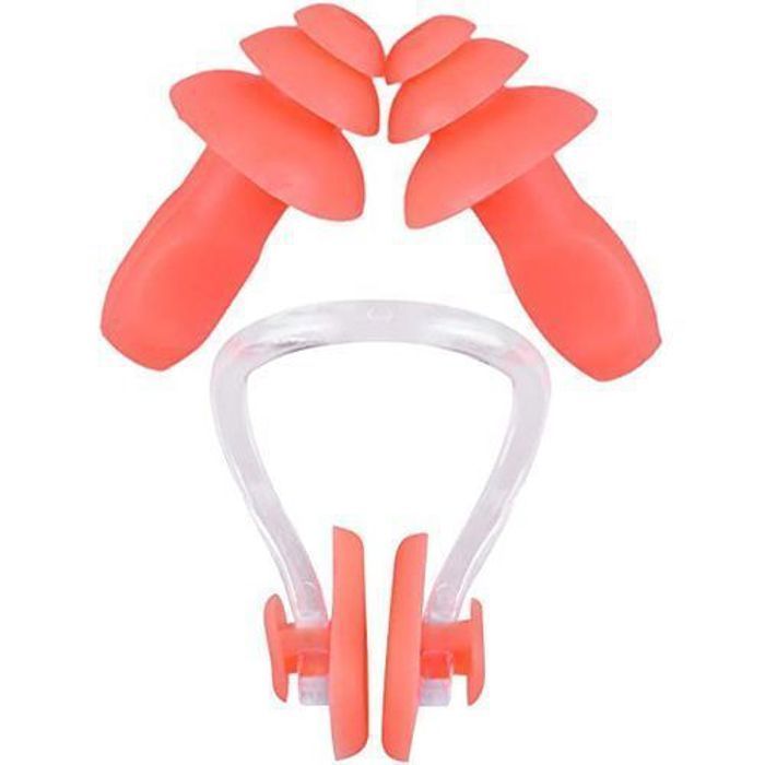 pack bouchons oreilles et pince nez de natation PAKKA