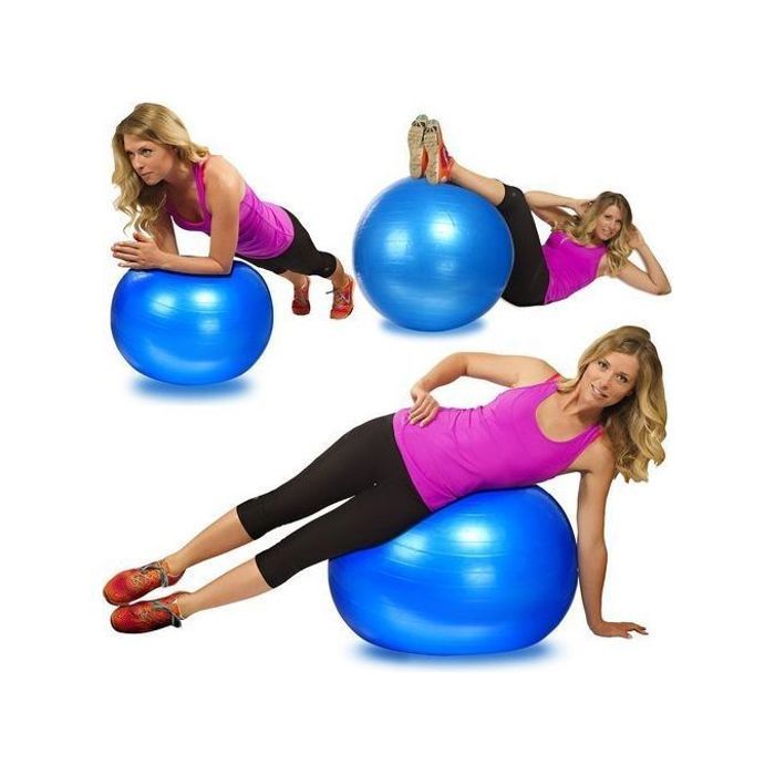 Ballon de GYM 65 cm - Bleu