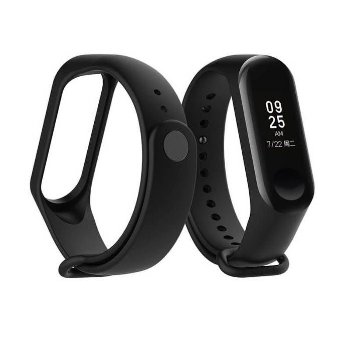 Bracelet remplacement pour Xiaomi mi band 3/4 en silicone