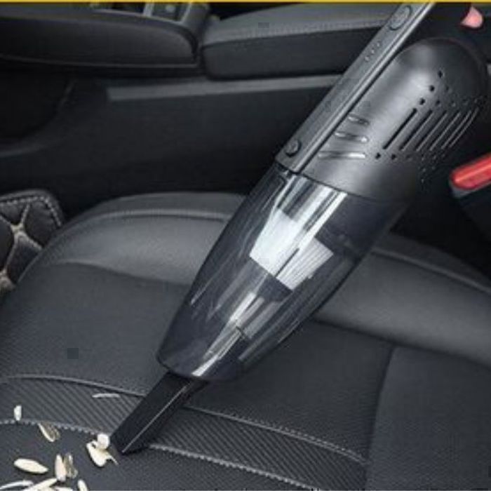 Aspirateur de voiture Portable avec lumière 120W Haute Puissance - Noir