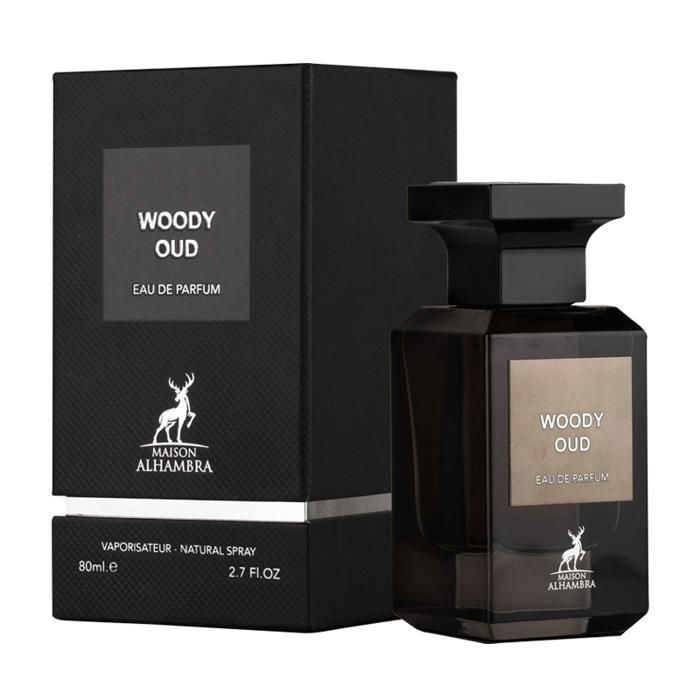 Woody Oud 100ml By Alhambra 100% Authentiques