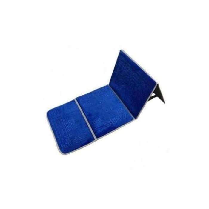 Tapis de prière pliable 105cmx53cm spécial avec dossier du dos et des genoux