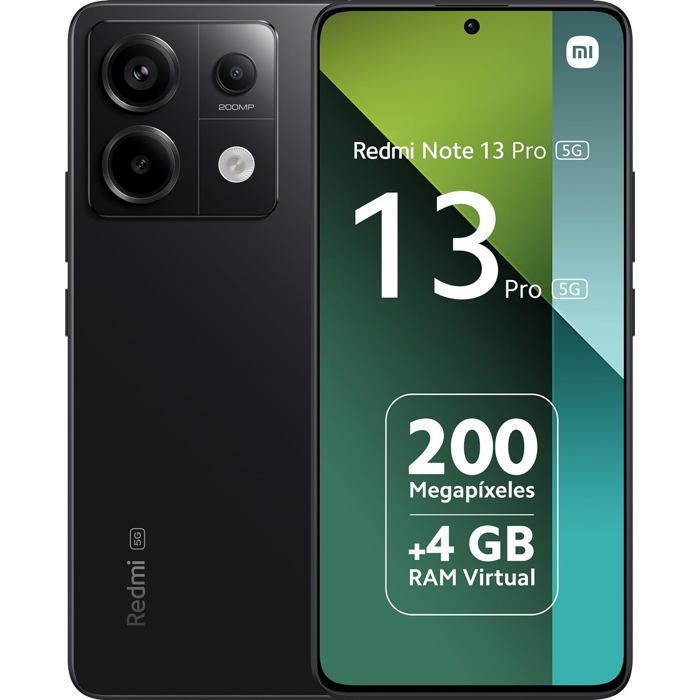 Redmi Note 13 Pro Midnight Black 8GB 256GB ROM