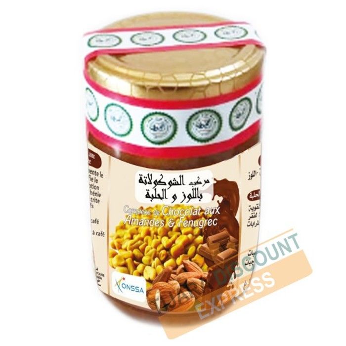 Complexe de fenugrec aux amandes et chocolats 250GR