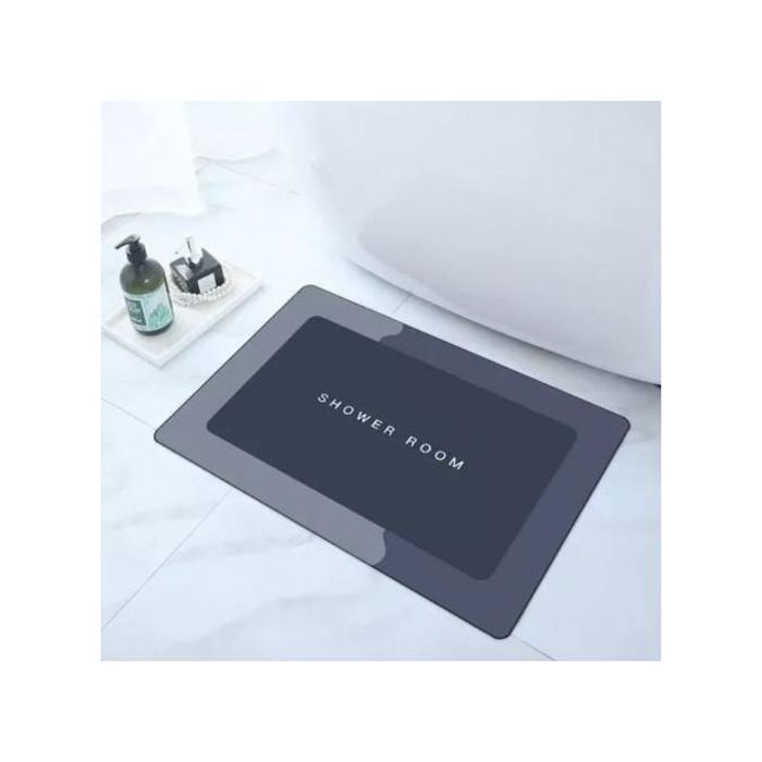 Tapis de bain antidérapant en diatomite absorbante 40x60 cm