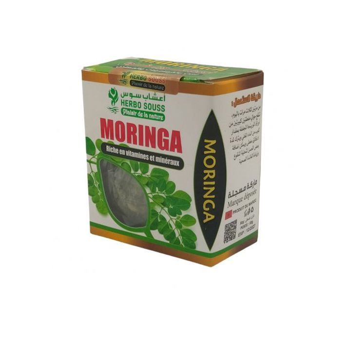 Feuilles de Moringa séchées BIO - 50 g