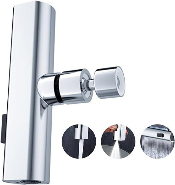Aérateur de Robinet Pivotant 360 Degrés
