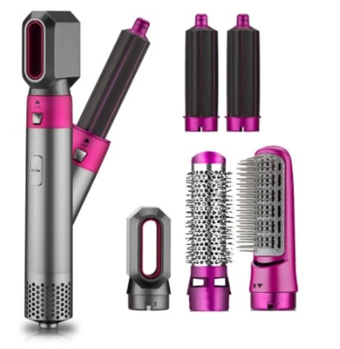 Brosse à air chaud professionnelle 5 en 1