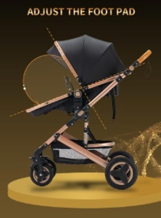 Poussette Tendance Prévisible Mon bébé noir
