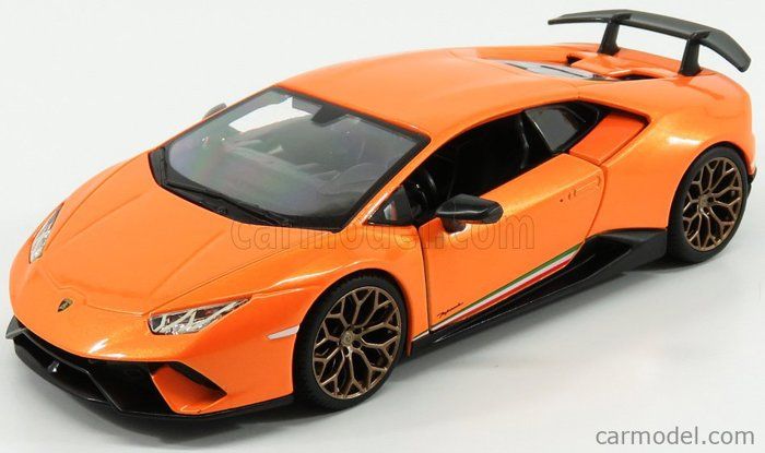 BBURAGO - LAMBORGHINI - HURACAN LP640-4 PERFORMANTE 2017 - ORANGE 1/24