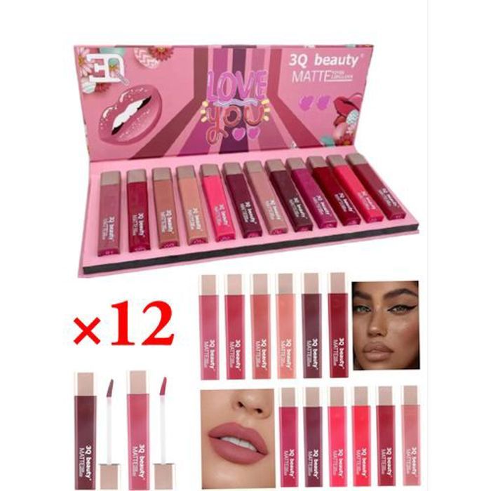 Gloss à lèvres, Gloss de 12 Couleurs exceptionnelles de haute qualité.