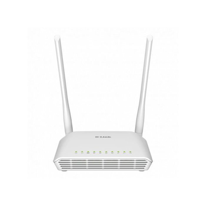 D-Link Modem Routeur ADSL2+ Wireless N 300 Port USB 2.0 pour connecter un modem USB 3G