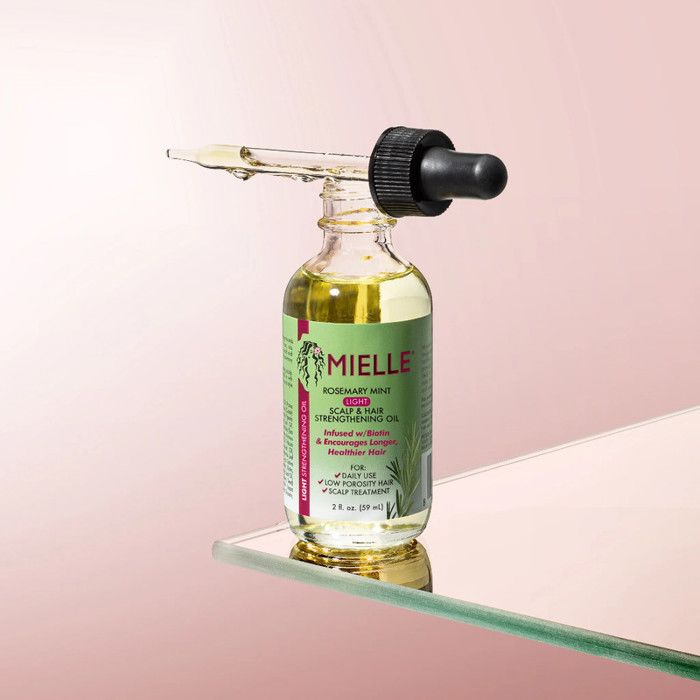 Mielle Rosemary Mint Light Scalp & Hair Strengthening Oil - 59ml - Made in Usa