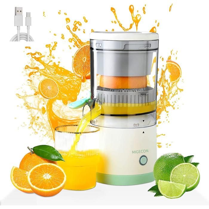 Presse-jus électrique, presse-agrumes, presse-Orange, extracteur de jus Portable sans fil, presse-citron détachable