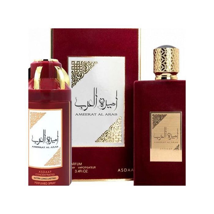 Coffret Ameerat Al Arab Parfum 100ml et Déodorants 250ml De ASDAAF