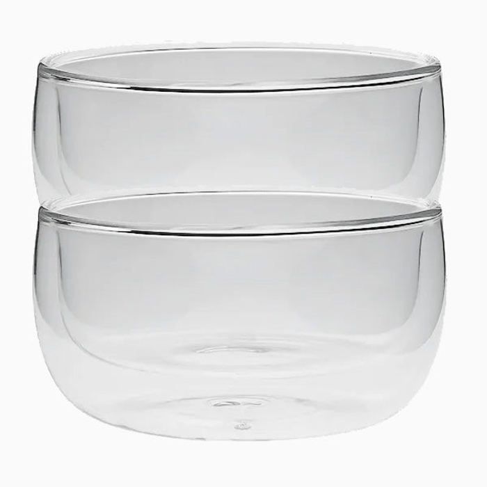 2 bols double paroi 420ml