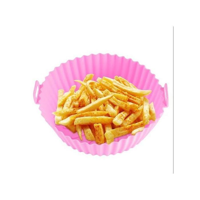 Moule Air Fryer pot en Silicone - Panier Réutilisable pour friteuse à air et four