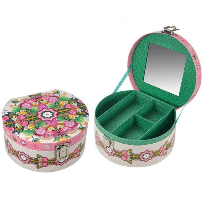 Boite à bijoux coffret 2 niveaux ESTRADA TITALI