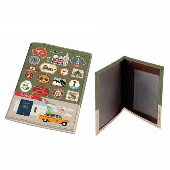 Porte Passeport Couverture - 100mm x 140mm