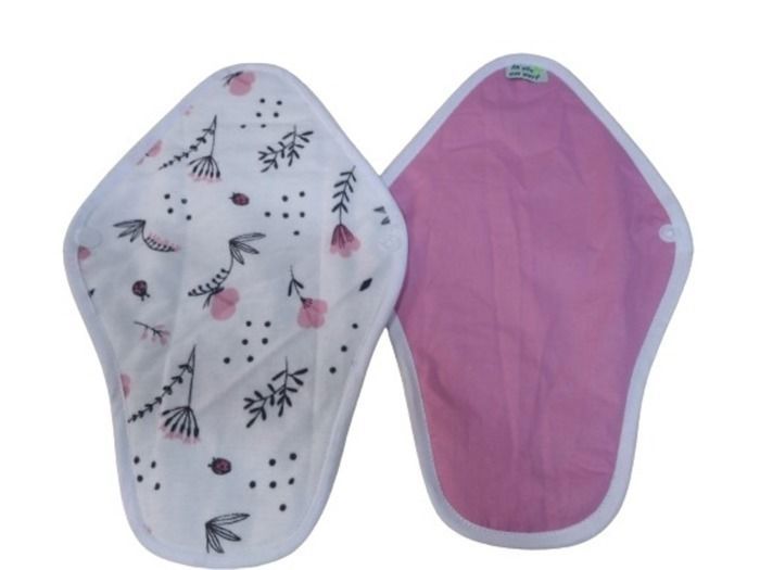 Serviette hygiènique lavable Medium en lot de 4 pièces