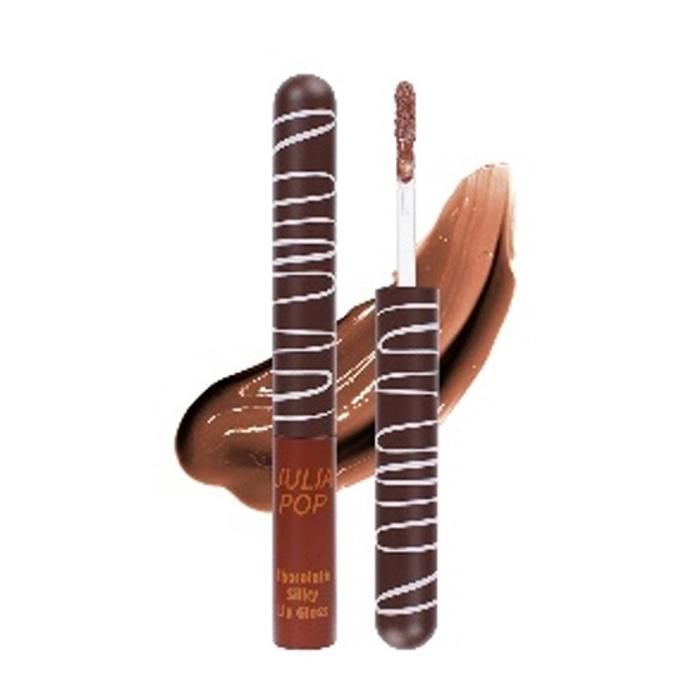 Juliapop Gloss à Lèvres Mat Silky Chocolate Lip Gloss 10 CHESTNUT - 5.5ml