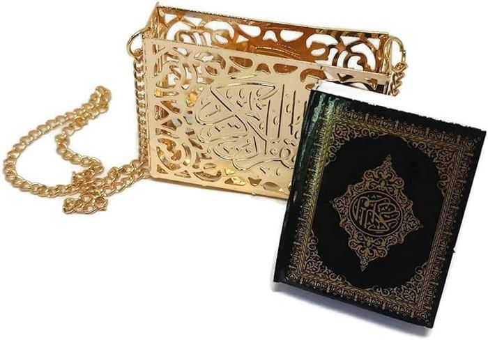 Coran miniaturisé, mini coran Pendentif islamique décoration