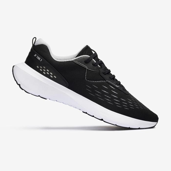 CHAUSSURES DE RUNNING JOGFLOW 100.1 HOMME NOIR/GRIS