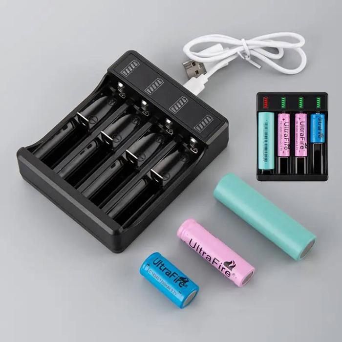chargeur bs-18650-4 battery li-ion