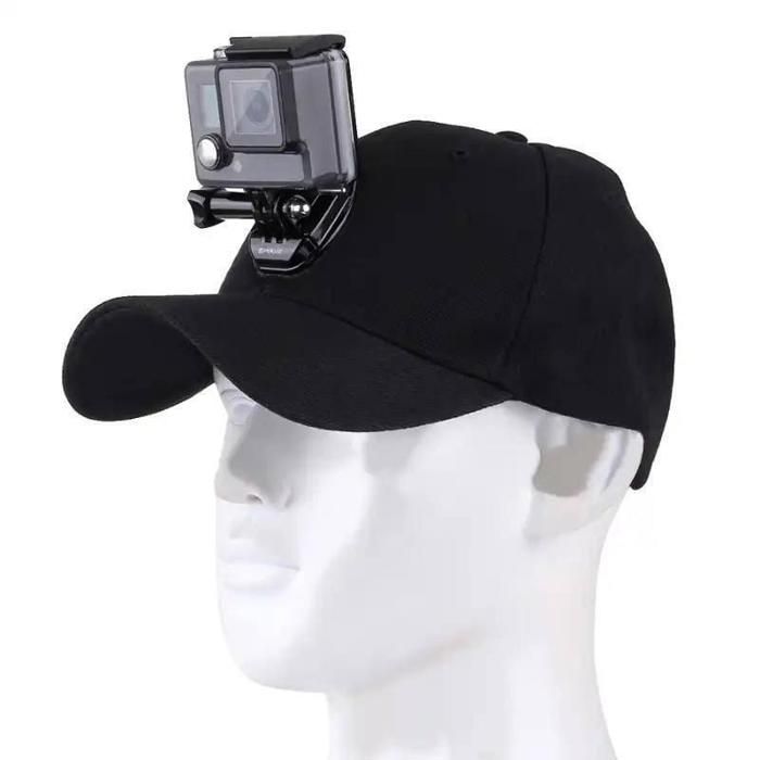 Casquette avec support pour Gopro