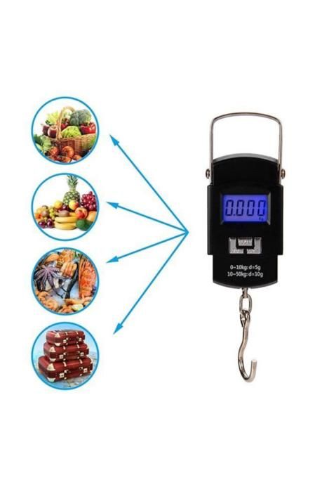 Balance de Bagages - Non spécifié - Taille de Poche - Écran LCD - Acier Inoxydable - Léger et Durable