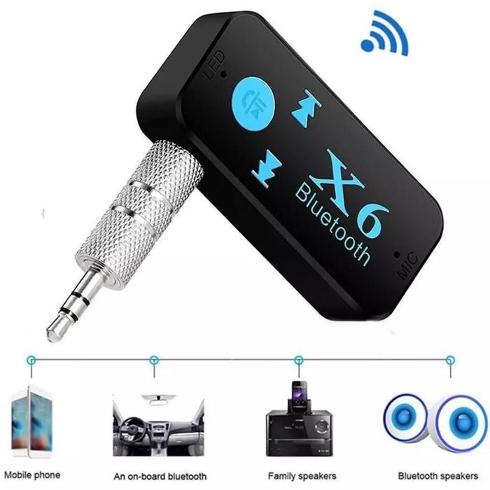 X6 Adaptateur Aux bluetooth pour voiture