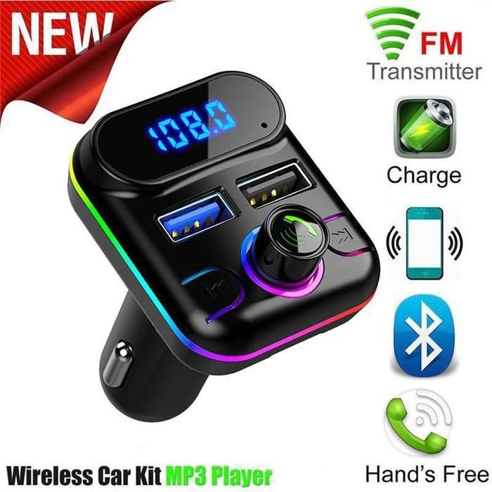 M33 transmetteur FM Bluetooth 5.0 pour Voiture