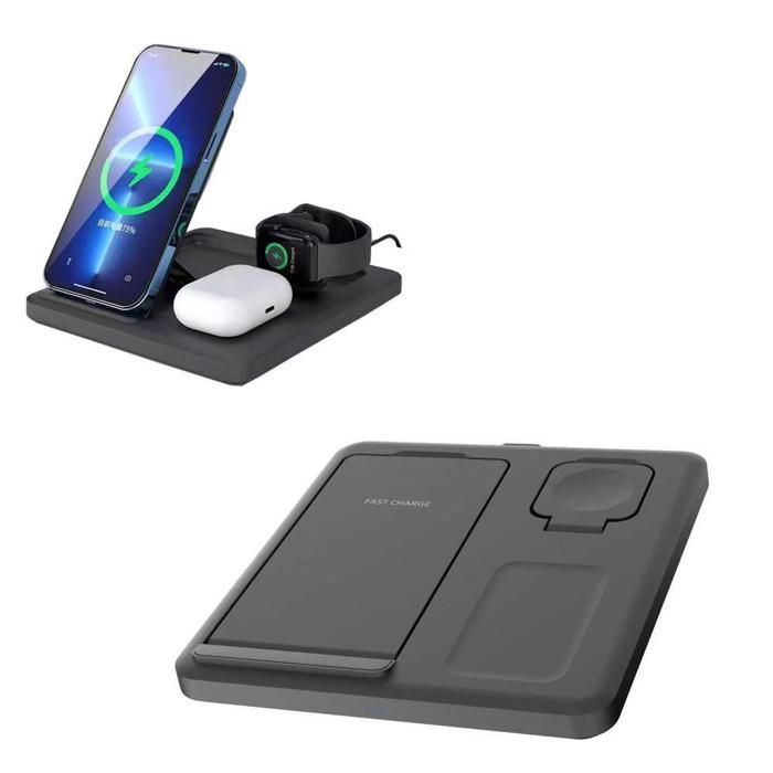 Support de chargeur sans fil pliable 4in1