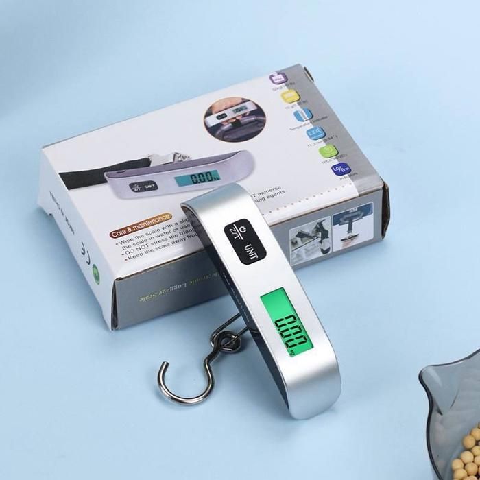 Balance Numérique Portable LCD avec Ceinture pour Bagages