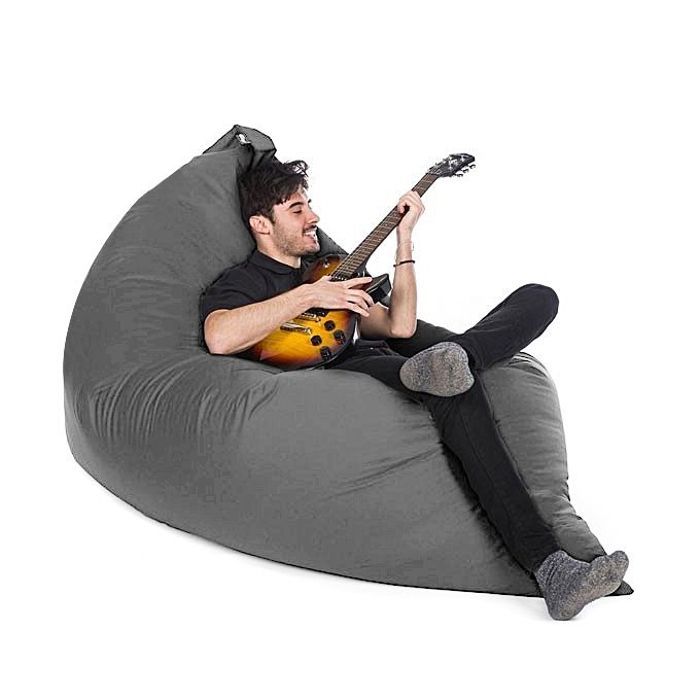Pouf géant 5 Position impermeable - Gris