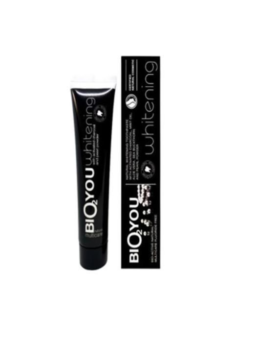 Dentifrice blancheur au charbon noir et la poudre des perles