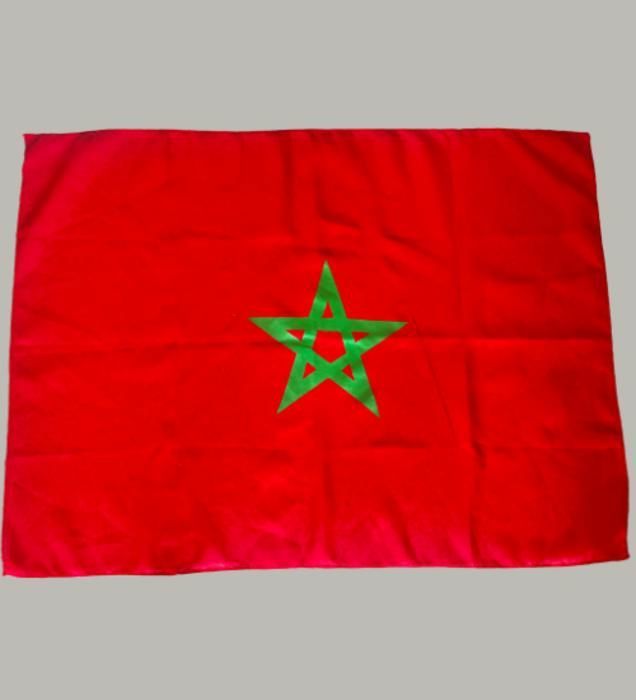 Drapeau Maroc 1,5m/1m Football CAN