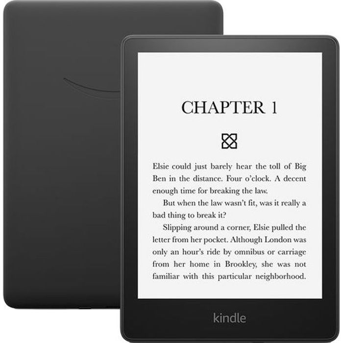 Kindle Paperwhite - Amazon - 16 Go - Écran 6,8" - Éclairage chaud réglable - Résistant à l'eau